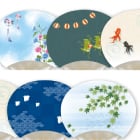 Wec上で簡単デザイン作成！竹うちわのテンプレートが豊富！