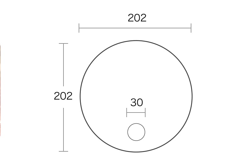 販促円形紙うちわのイメージ その3