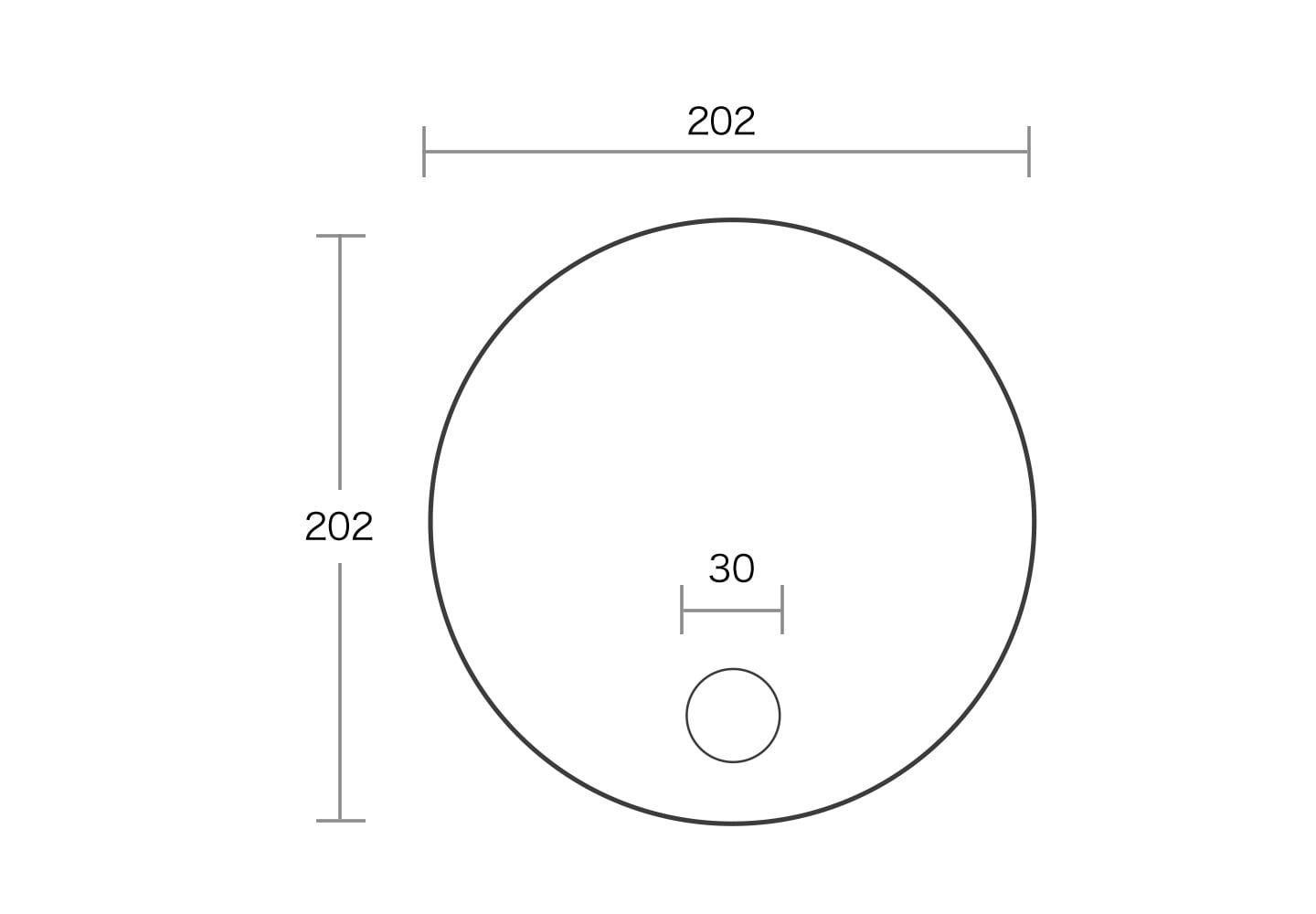 販促円形紙うちわのイメージ その3