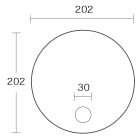 販促円形紙うちわのイメージ その3