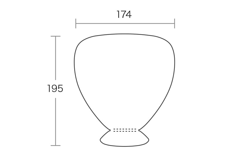 ファンファンのサイズ