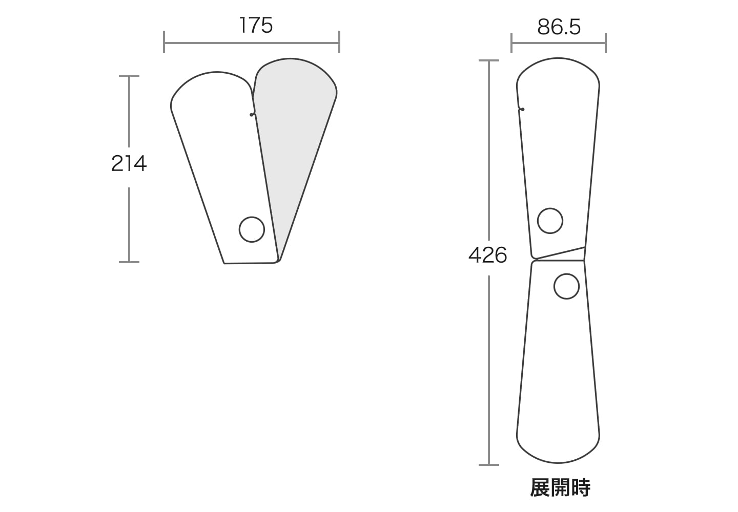 ハンディセンススリムのサイズ