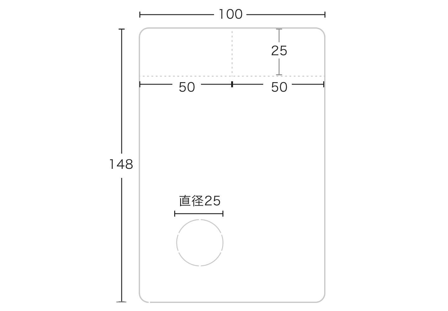 クーポン付きうちわのサイズ