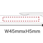 単色ボールペン 0.38mmの寸法と重量のイメージ