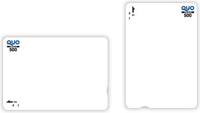 QUOカードテンプレートイメージ
