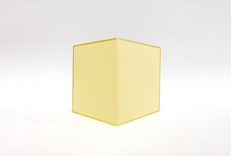 二つ折ミニ色紙(オフセット)の裏面