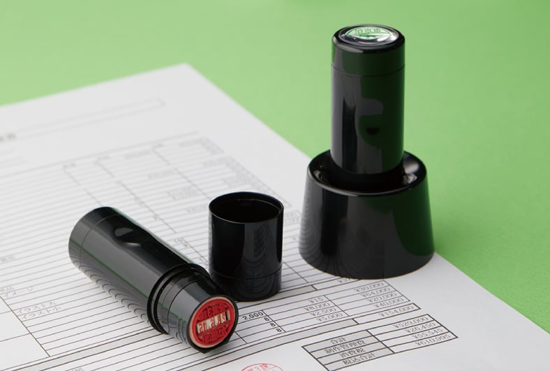 シヤチハタの印面イメージ