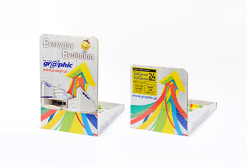 背面も印刷ができます。