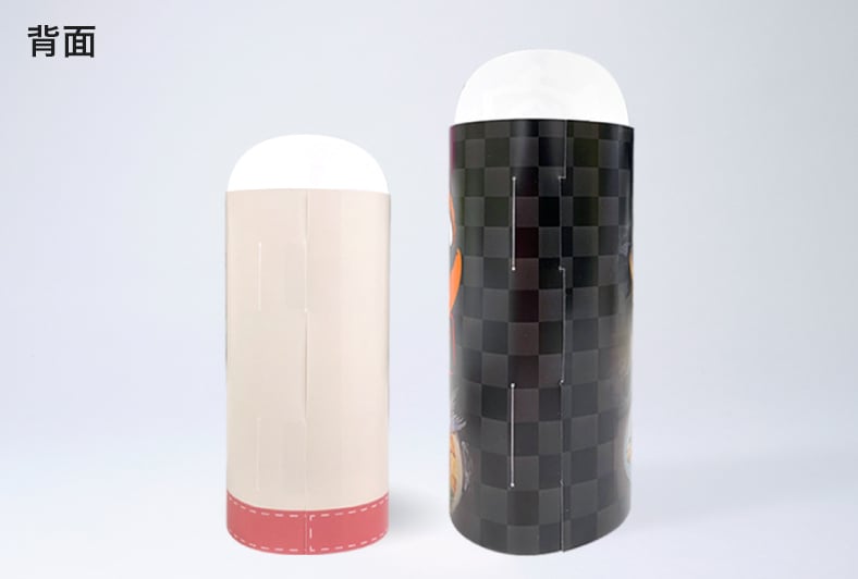 円柱POP背面のイメージ