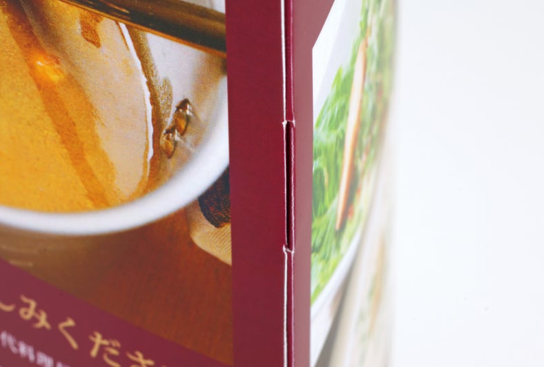 四角柱POP印刷の差し込み口（外側）のイメージ