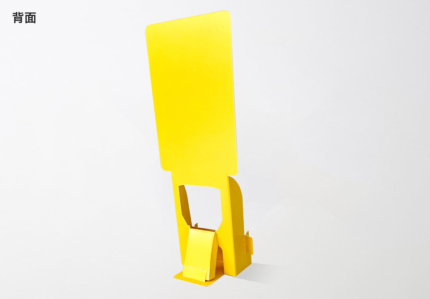 スマートスタンドPOP／名刺の背面