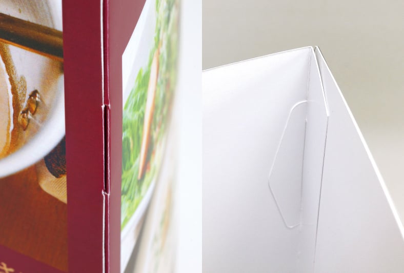 三角柱POPの差し込み口イメージ