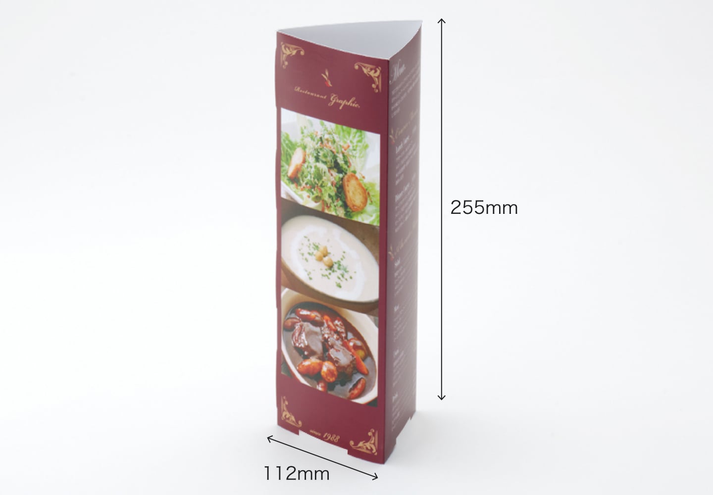 三角柱POP・Lのイメージ