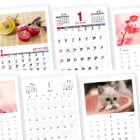 Wec上で簡単デザイン作成！ハンガーカレンダー（リング綴じタイプ）のテンプレートが豊富！