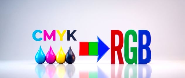 CMYK→RGBカラー変換