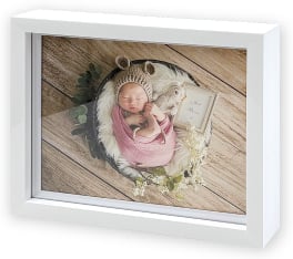 樹脂製 油彩額 ホワイトイメージ