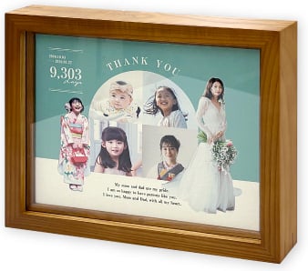 木製 油彩額の額装 ライトブラウン(ライナー:同色)のイメージ