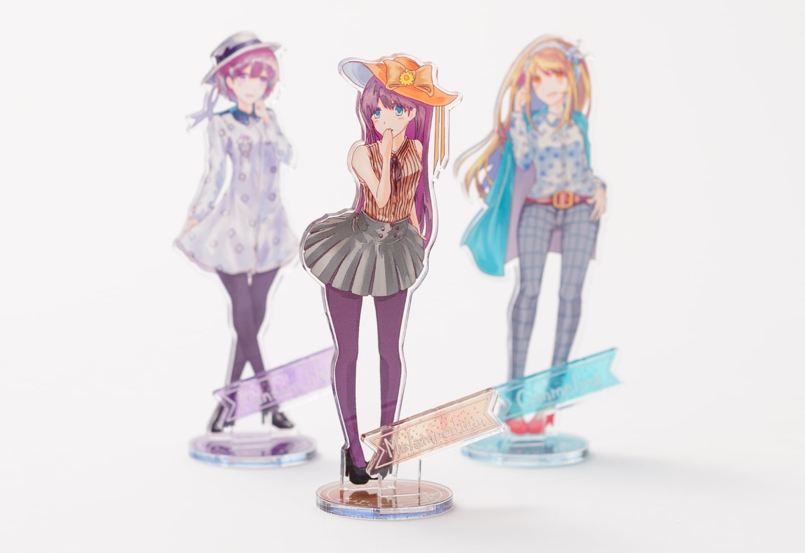 アクリルフィギュア　小（3パーツまで）のイメージ