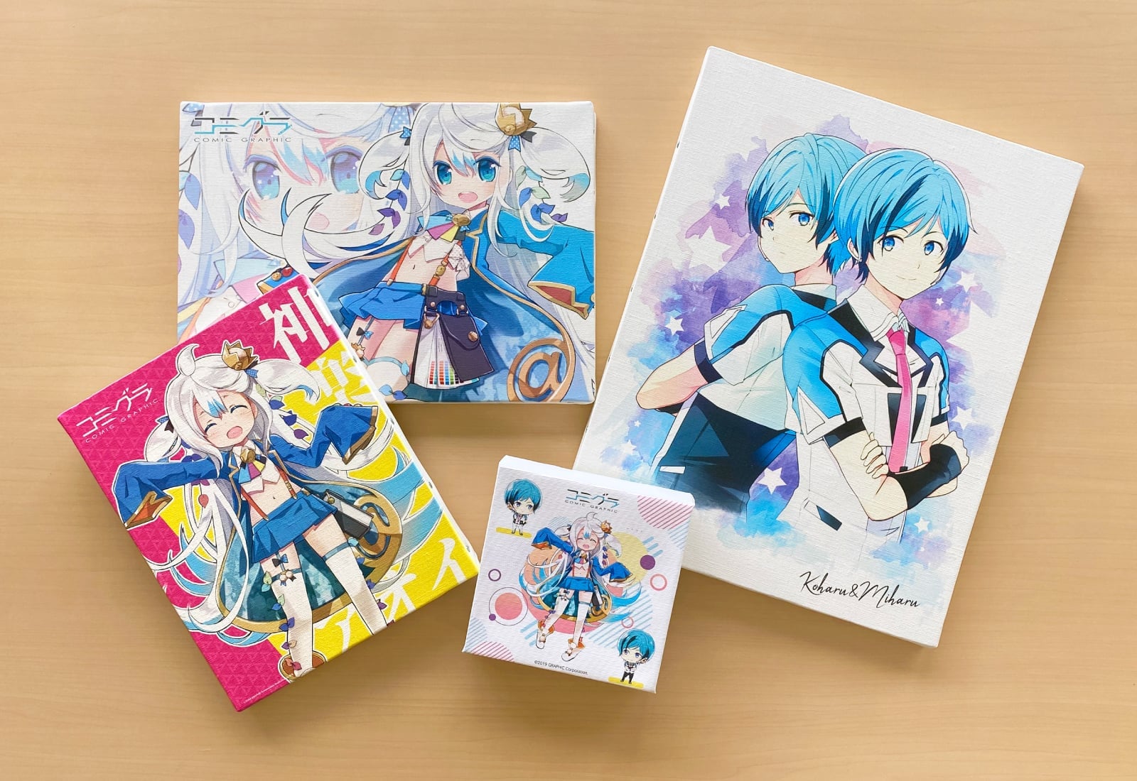 正方形100キャンバスプリントのイメージ