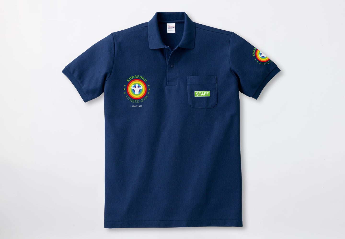 半袖ポロシャツプリントのイメージ