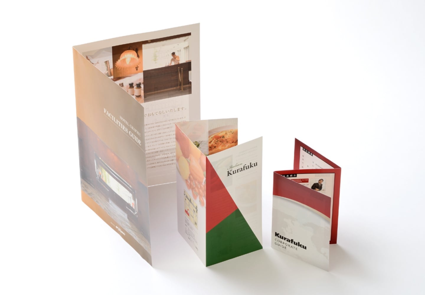 折パンフレット印刷のイメージ