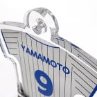 アクリル断面はアイスメルトカットの滑らかな仕上がり