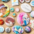 色々な缶バッジのイメージ