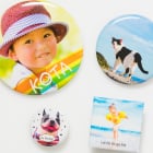 お子様やペットの写真をプリントすれば、素敵な記念品に。