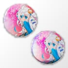 「ホログラム（粒状）」は細かな粒子が角度によって全体を覆います。