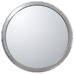 57&times;57mm正円形 ミラータイプの裏面イメージ