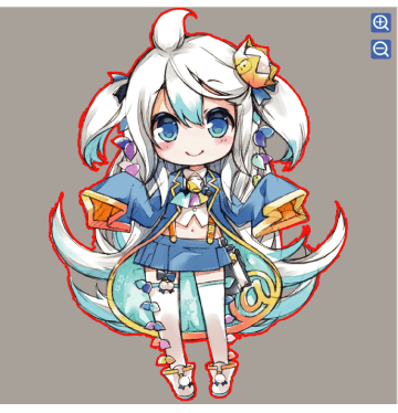 透過漏れがない状態のイメージ