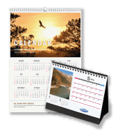 カレンダー印刷のイメージ