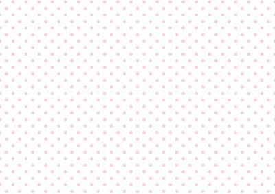 A3_水玉ピンクの包装紙デザインテンプレートイメージ